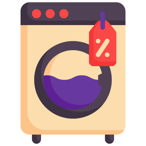 lavadora Generic color fill icono