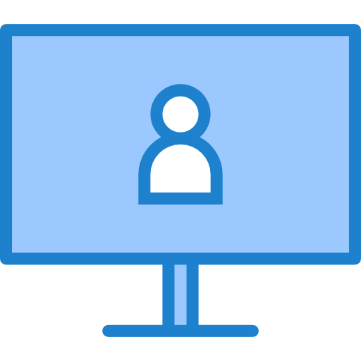 Screen srip Blue icon