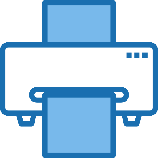 Printer Phatplus Blue icon