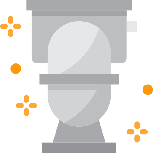 toilette itim2101 Flat icon