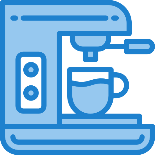 コーヒーメーカー srip Blue icon