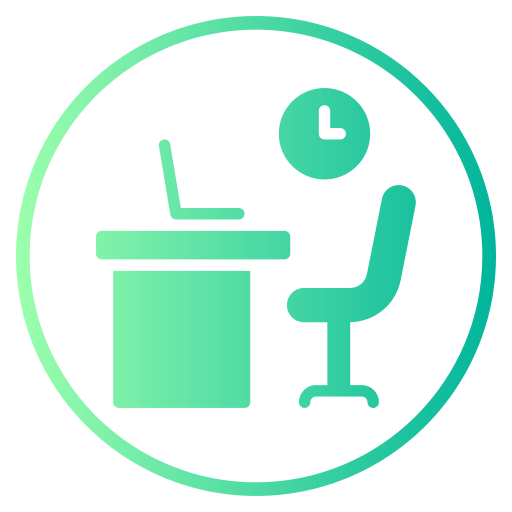 Work station Generic gradient fill icon