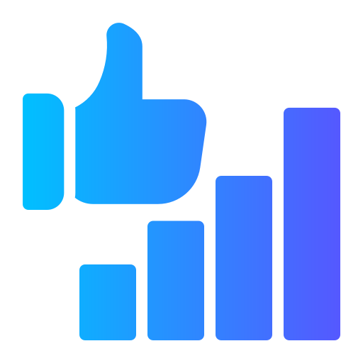 Thumbs up Generic gradient fill icon