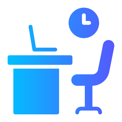 Work station Generic gradient fill icon