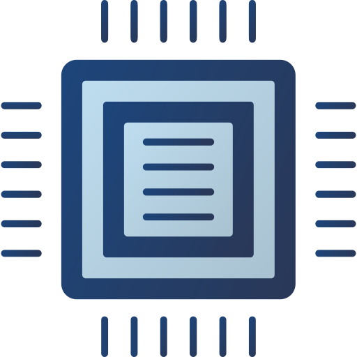 cpu Generic gradient fill icoon