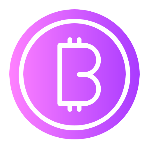 bitcoin Generic gradient fill icona