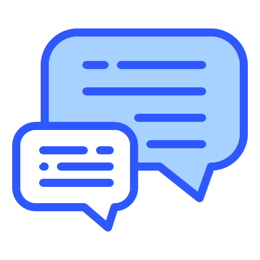 Chatting Generic color lineal-color icon