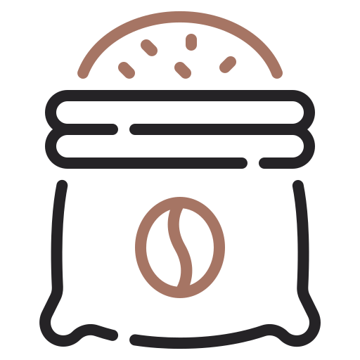 커피자루 Generic color outline icon