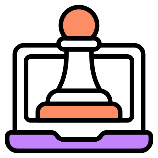 온라인 전략 Generic color lineal-color icon