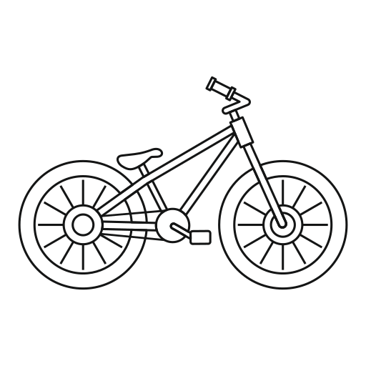 自転車 Generic outline icon