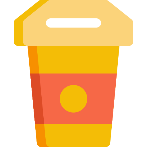 café Generic color fill Icône