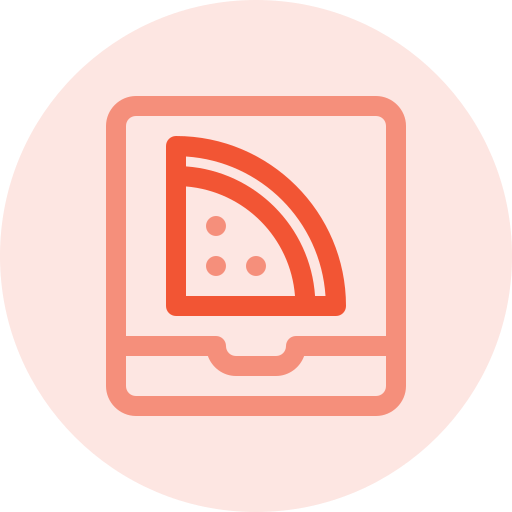 pizzakarton Generic color lineal-color icon