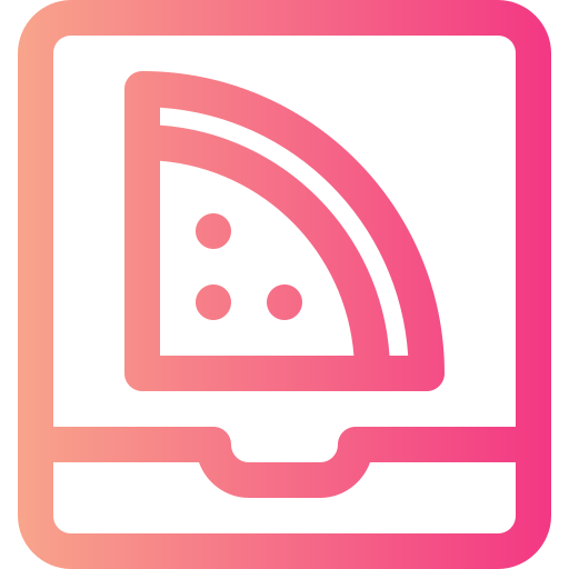 ピザボックス Generic gradient outline icon