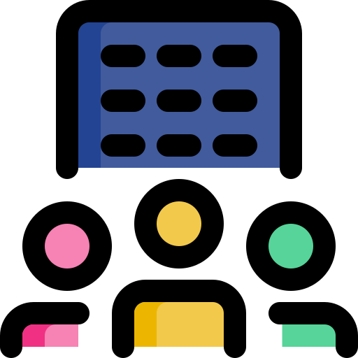 agencia Generic color lineal-color icono