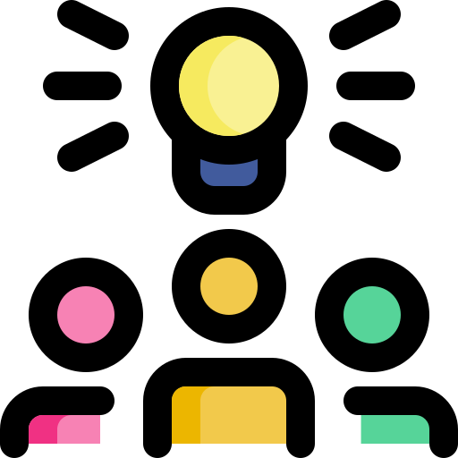 Brainstorm Generic color lineal-color icon