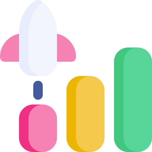 wykres Generic color fill ikona