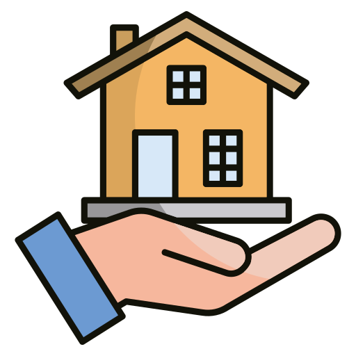 hipoteca Generic color lineal-color icono