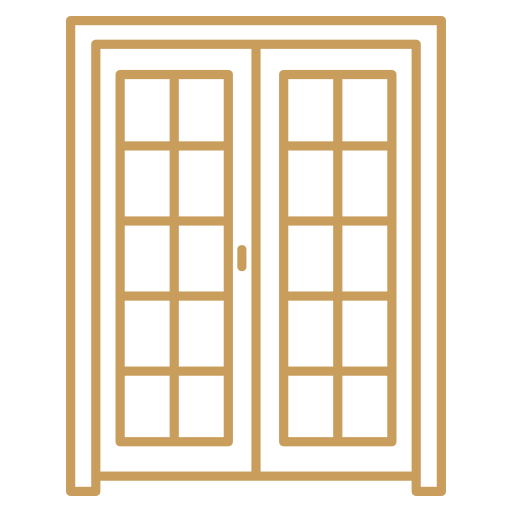 Дверь Generic color outline иконка