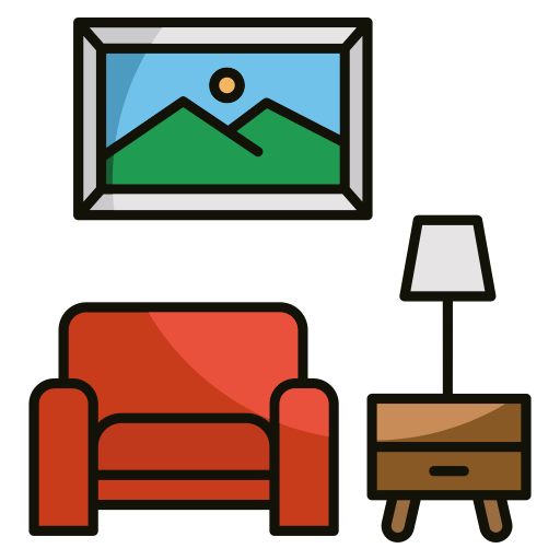 interior Generic color lineal-color icono