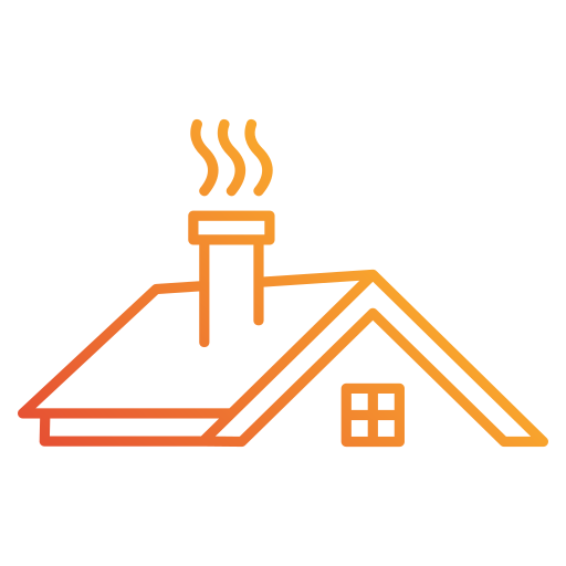 chimenea Generic gradient outline icono