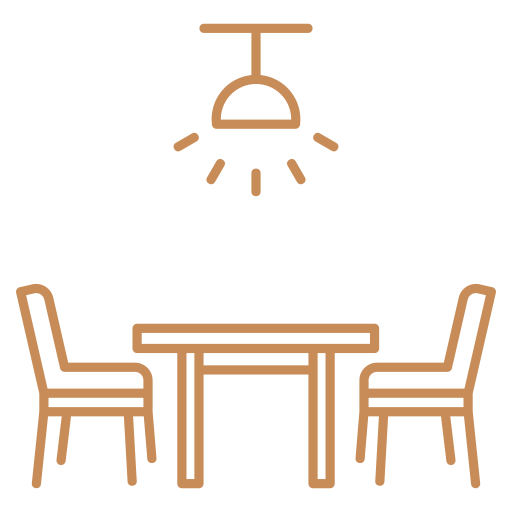 Dining room Generic color outline icon