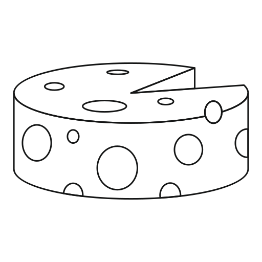 käse Generic outline icon