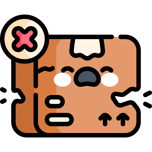 Parcel Kawaii Lineal color icon