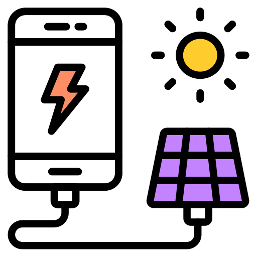 zonnepaneel Generic color lineal-color icoon