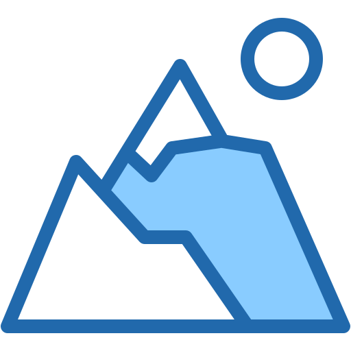 Mountain Generic color lineal-color icon