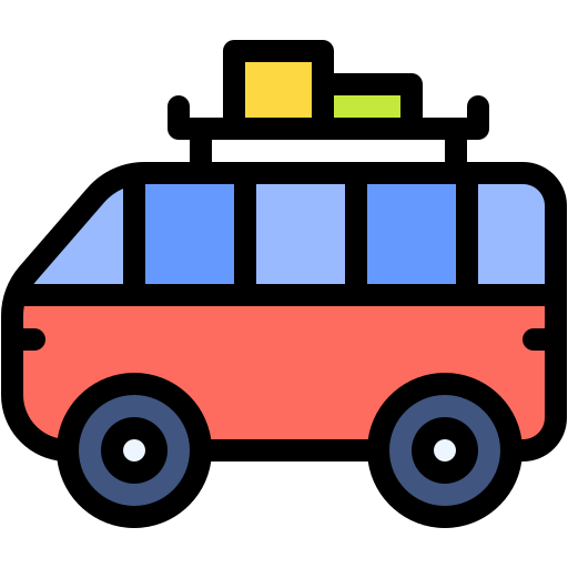 van Generic color lineal-color icon