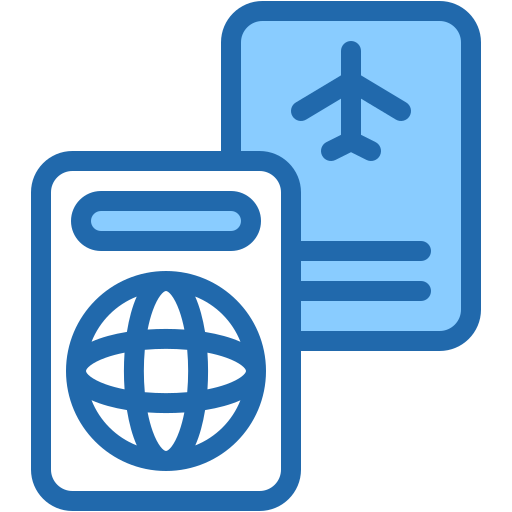 Passport Generic color lineal-color icon