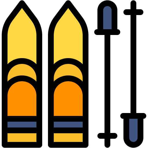 스키 Generic color lineal-color icon