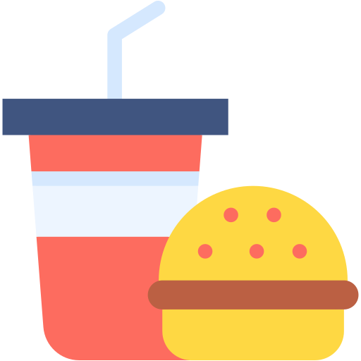comida rápida Generic color fill icono