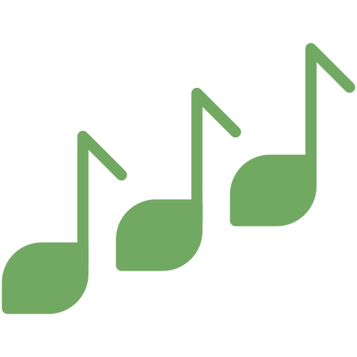 Musical note Generic color fill icon