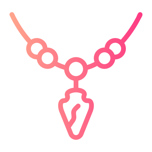 ネックレス Generic gradient outline icon