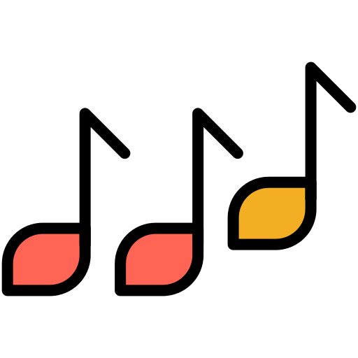 音符 Generic color lineal-color icon