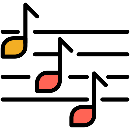 음표 Generic color lineal-color icon