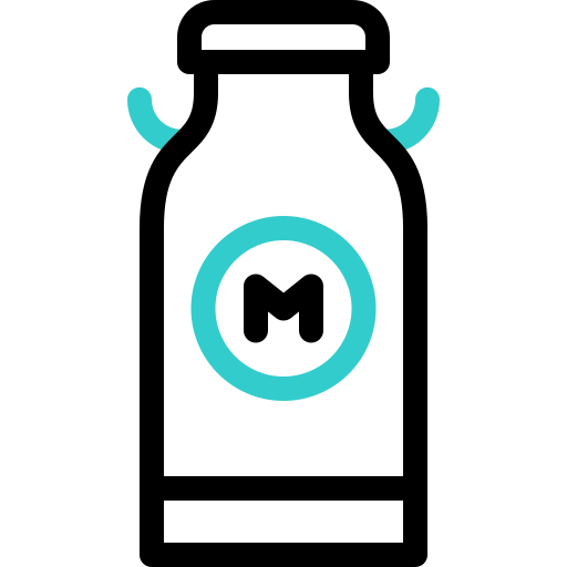 우유 Basic Accent Outline icon