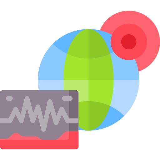 Seismology Special Flat icon