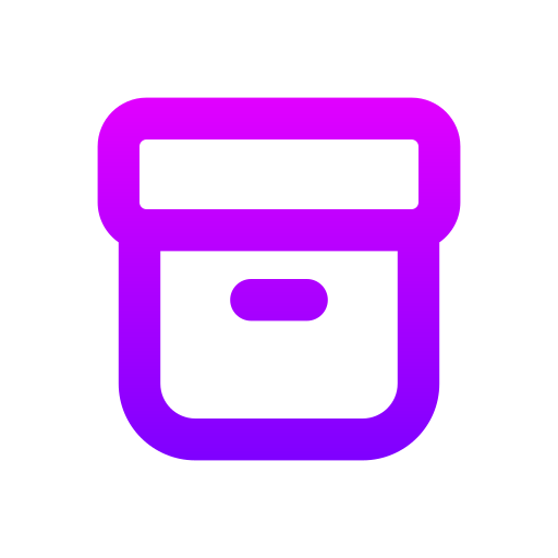 보관소 Generic gradient outline icon