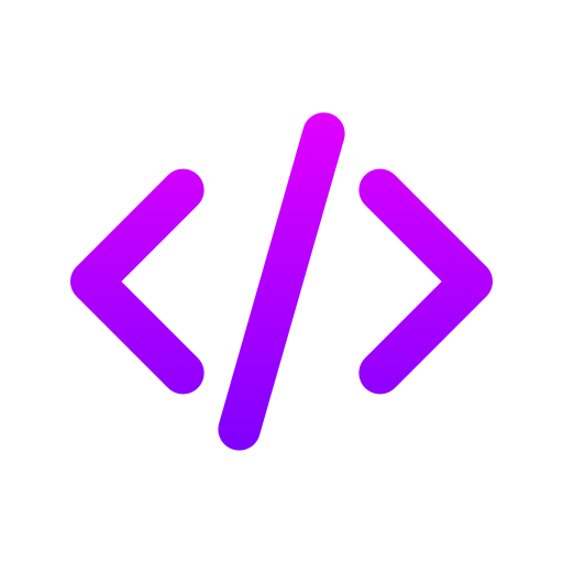código Generic gradient outline icono