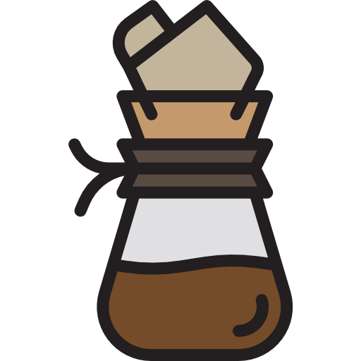 Coffee maker srip Lineal Color icon
