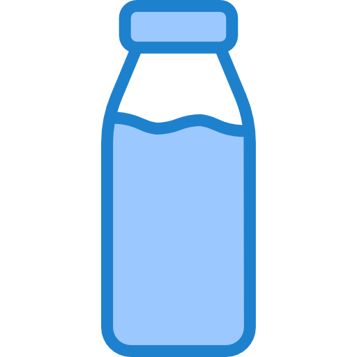 melk fles srip Blue icoon