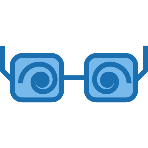 眼鏡 Phatplus Blue icon