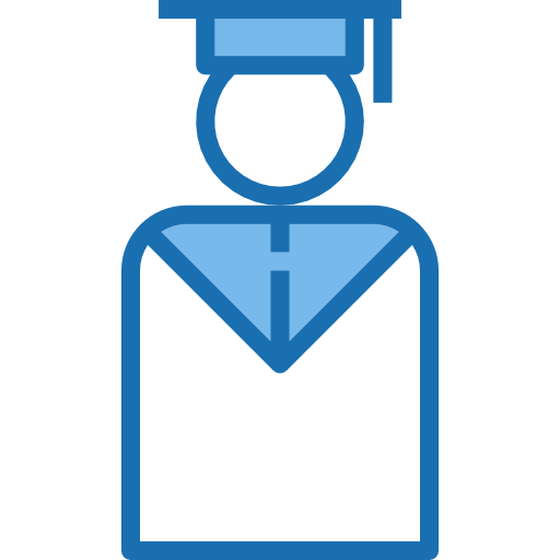 Graduate Phatplus Blue icon