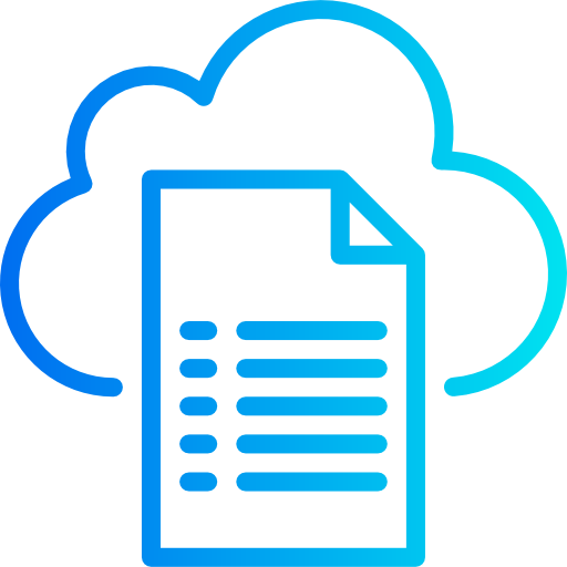 file srip Gradient icona