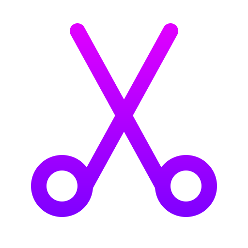 Scissor Generic gradient outline icon