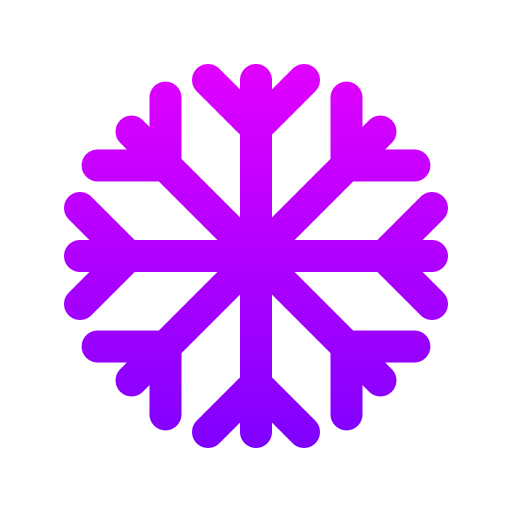 schneebedeckt Generic gradient outline icon