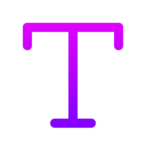 タイプ Generic gradient outline icon