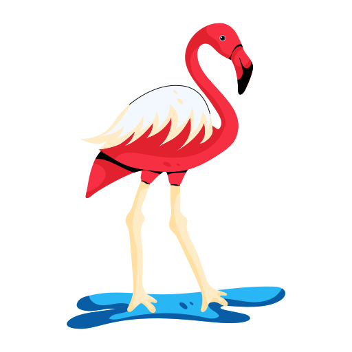 Flamingo Generic color fill icon